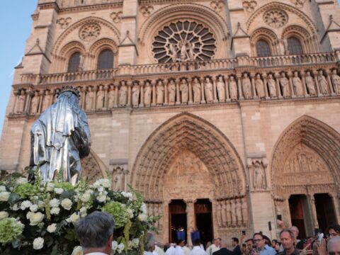 Paris celebrates its queen on the feast of the Assumption