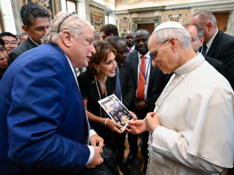 Catholic legislators must help build ‘city of God,’ pope says