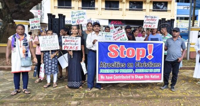 Meeting condemns attacks against minorities in India