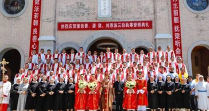 Numerous priestly and religious vocations in Chinese Catholic communities Numerous priestly and religious vocations in Chinese Catholic communities