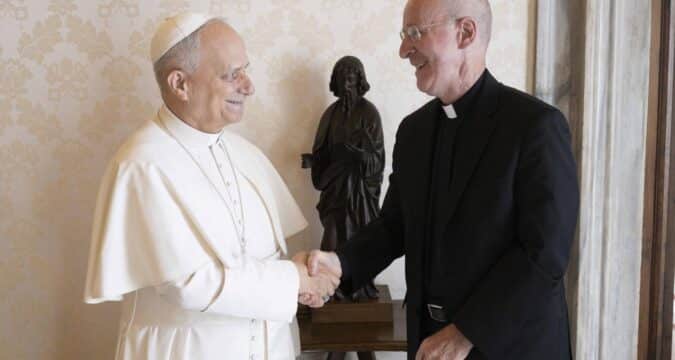 Pope Leo XIV meets Father James Martin, in sign of support for LGBTQ ministry