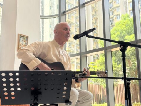 Bringing living water to Hong Kong through music Bringing living water to Hong Kong through music