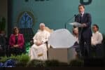 World must come together to fight climate change, Pope Leo says