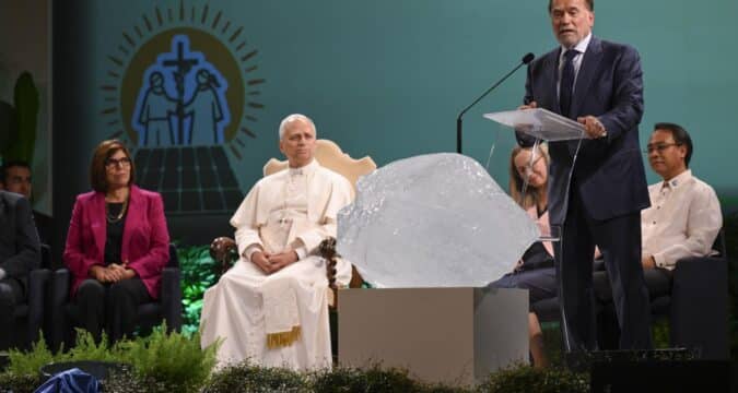 World must come together to fight climate change, Pope Leo says