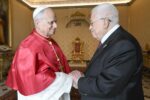 Pope welcomes Palestinian leader and discusses Gaza