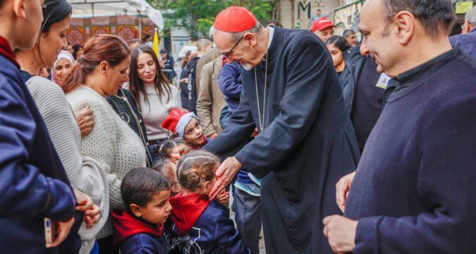 Latin patriarch of Jerusalem visits Gaza City’s Holy Family Parish before Christmas Latin patriarch of Jerusalem visits Gaza City’s Holy Family Parish before Christmas
