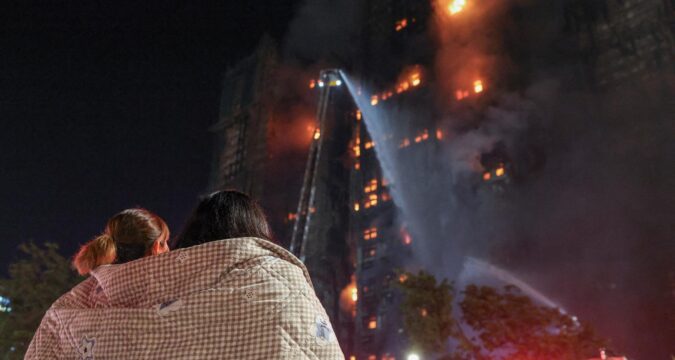 Faith amid the flames: Catholics bring prayer, consolation and hope to Tai Po fire tragedy Faith amid the flames: Catholics bring prayer, consolation and hope to Tai Po fire tragedy