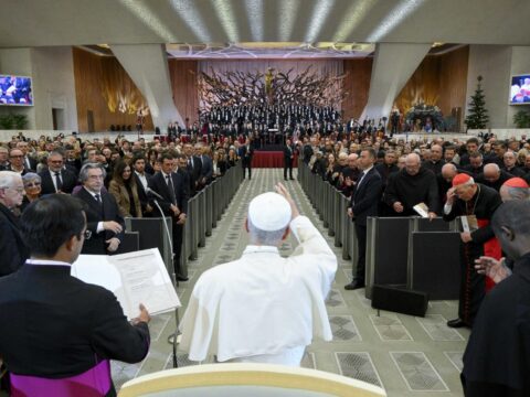 Christmas reminds us that God can be found in the ordinary, pope says