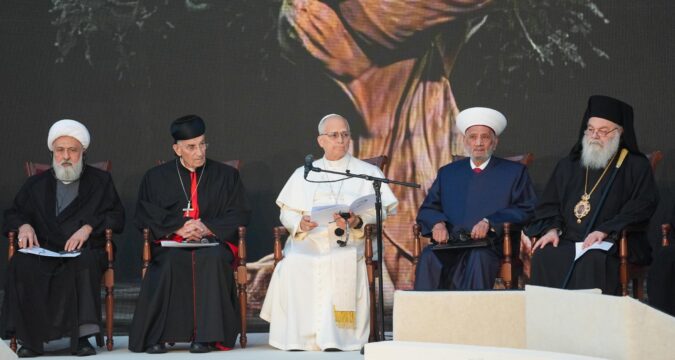 Pope Leo in Lebanon: be artisans, heralds and witnesses of peace