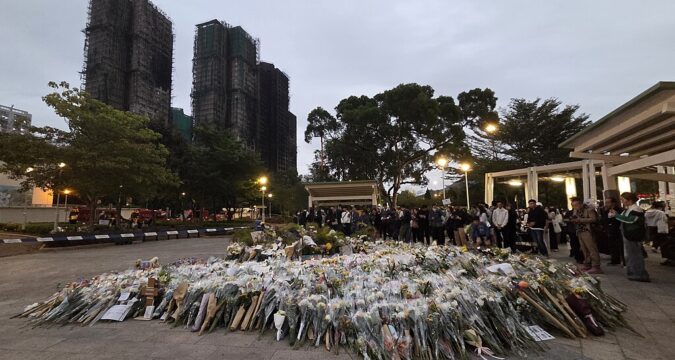 Pray for migrant workers who lost their lives in Wang Fuk Court fire Pray for migrant workers who lost their lives in Wang Fuk Court fire