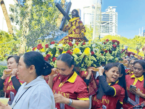 Procession for the Feast of the Black Nazarene at St. Joseph’s Church Procession for the Feast of the Black Nazarene at St. Joseph’s Church