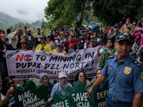Philippine bishop speaks out after violent anti-mining dispersal Philippine bishop speaks out after violent anti-mining dispersal