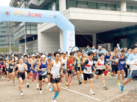 Caritas’ first charity run raises over HK million in funds
