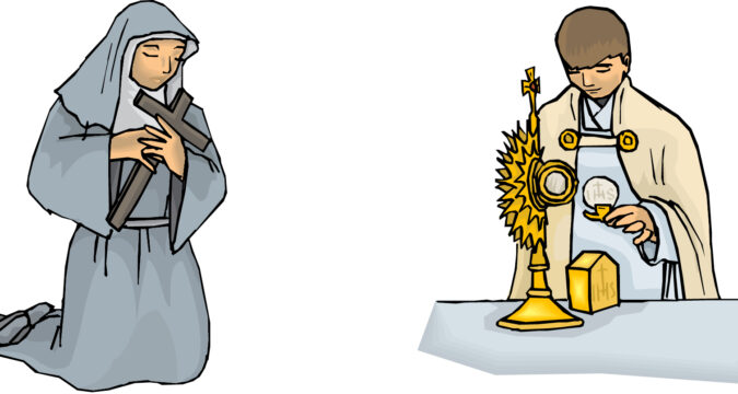 Consecrated men and women need us as much as we need them