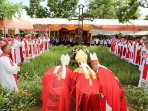 Church advances sainthood process for 12 Cambodians