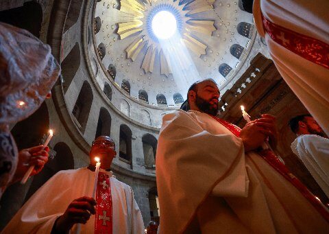 Prayer continues at Holy Sepulchre amid ‘time of trial,’ restricted access