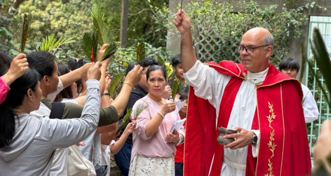 Palm Sunday of the Lord’s Passion at St. Vincent’s Chapel, Hang Hau