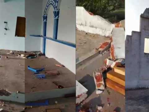 Catholic Church vandalised in eastern India Catholic Church vandalised in eastern India