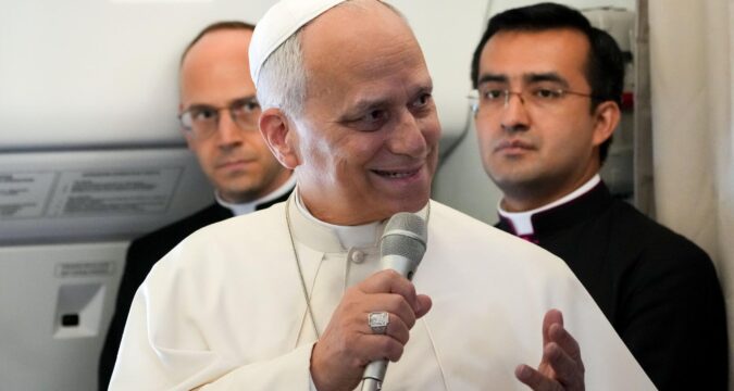 Pope Leo stresses unity, broader moral priorities on return from Africa