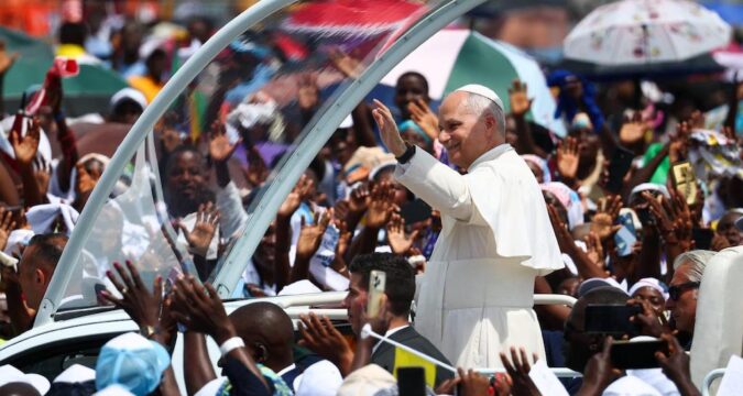 Pope Leo decries violence and exploitation, during trip to Angola