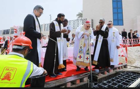 Ground breaking event for the apostolic vicariate of Northern Arabia