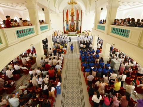 Largest modern church dedicated in Phnom Penh