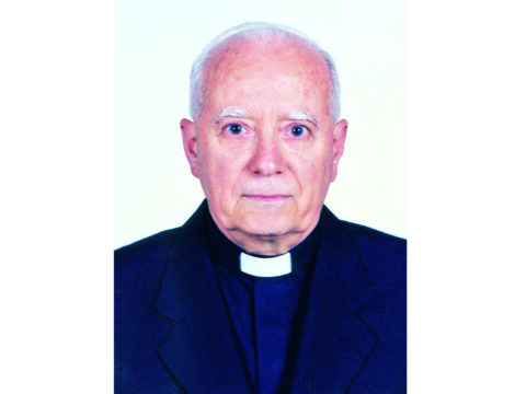 Bidding final farewell to Father Galbiati