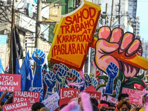 Labour groups cite Magnifica Humanitas in call for Philippine worker protections