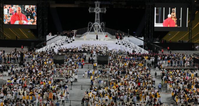 In Barcelona, Pope Leo XIV addresses forgiveness, faith, and mental health