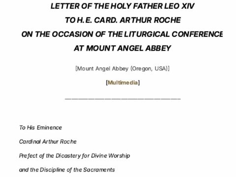 Pope Leo XIV urges fidelity, reverence and formation in the Church’s Liturgy Pope Leo XIV urges fidelity, reverence and formation in the Church’s Liturgy