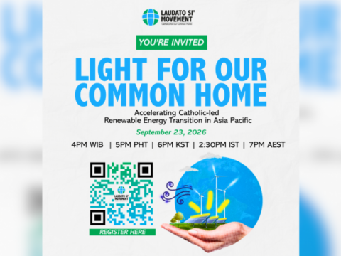 Catholic groups to launch Asia-Pacific renewable energy initiative