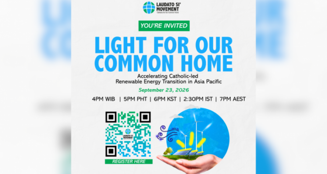 Catholic groups to launch Asia-Pacific renewable energy initiative