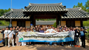 Fondacio Asia brings 44 pilgrims from four countries to South Korea
