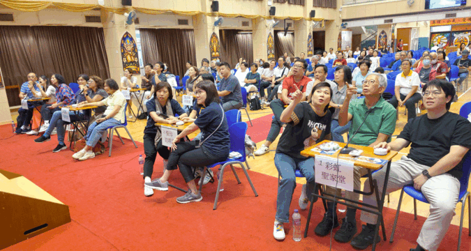 Parishes gather for first Divine Word Society gospel quiz